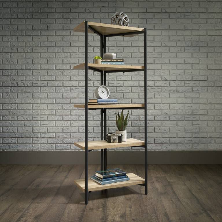 INDUSTRIAL STYLE CHUNKY 4 SHELF BOOKCASE CasaFenix