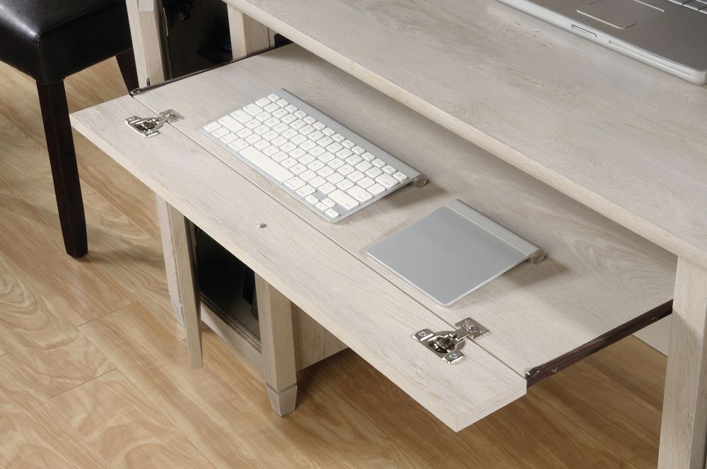 CHALKED WOOD COMPUTER DESK CasaFenix