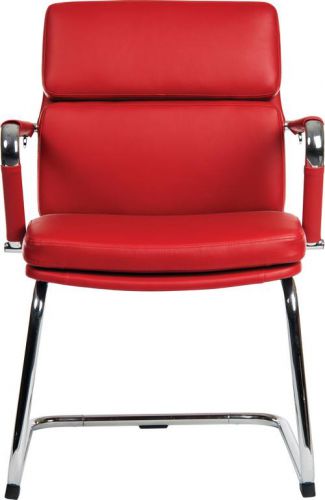 DECO VISITOR RED OFFICE CHAIR Home office chairs CasaFenix