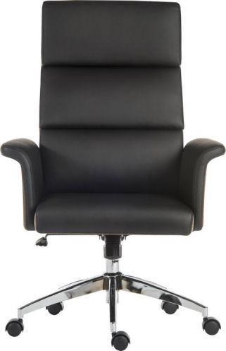 ELEGANCE HIGH BACK BLACK OFFICE CHAIR Home office chairs CasaFenix