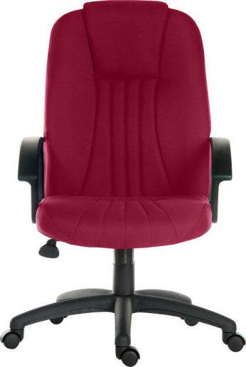 CITY FABRIC BURGUNDY OFFICE CHAIR Home office chairs CasaFenix