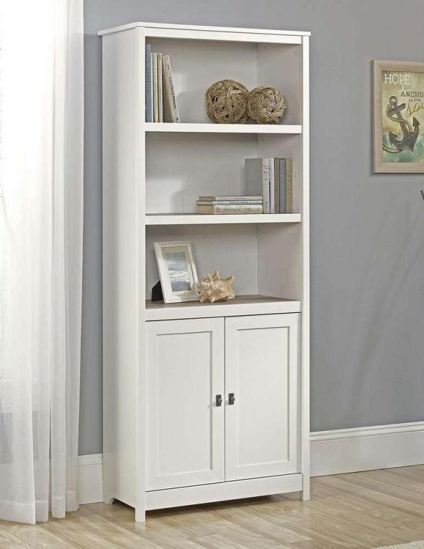 SHAKER STYLE BOOKCASE WITH DOORS CasaFenix