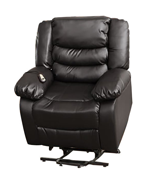 Commercial Grade Leather Recliner Sofa Available in black, brown, cream - CasaFenix