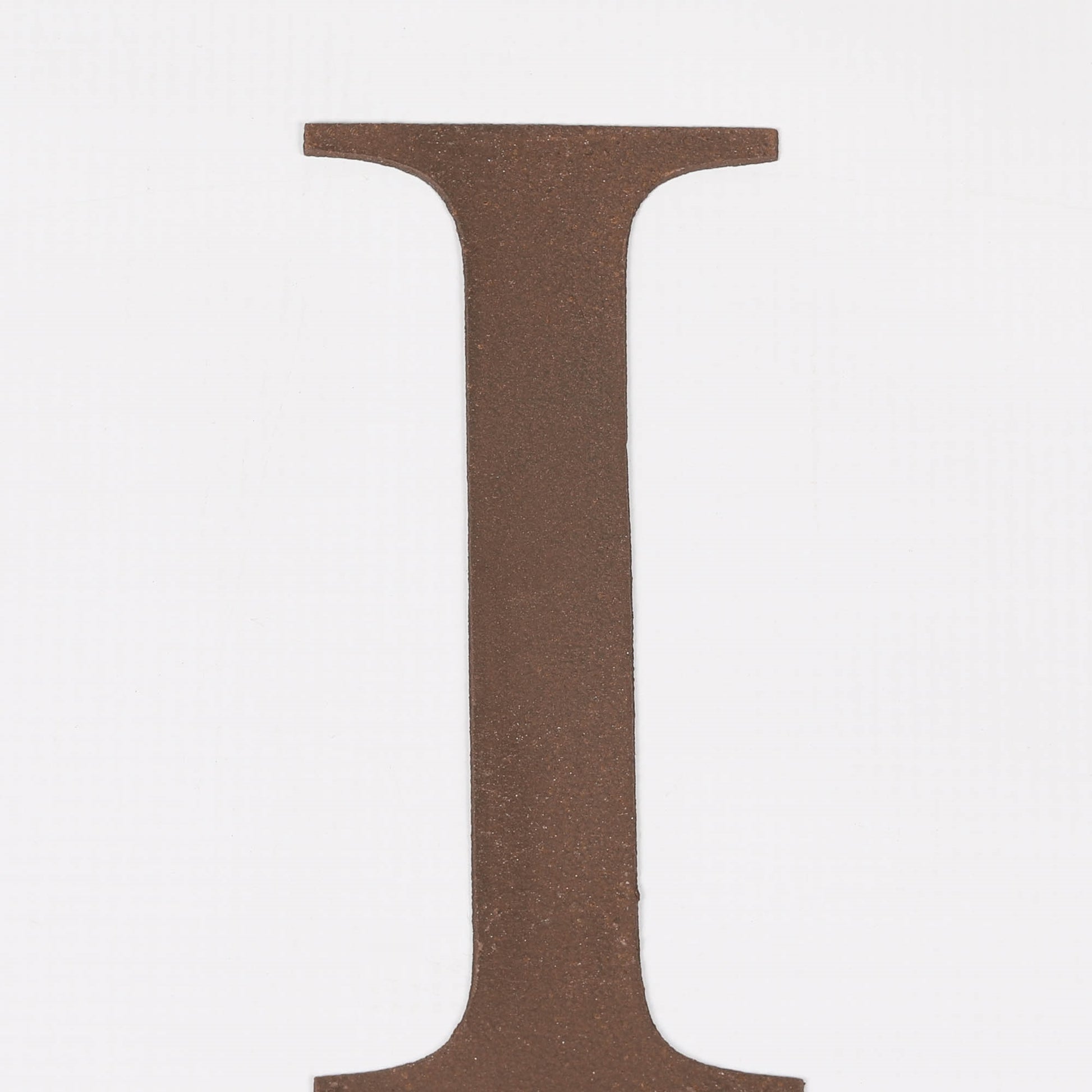 6" Rustic Iron Letter - I Side Table CasaFenix