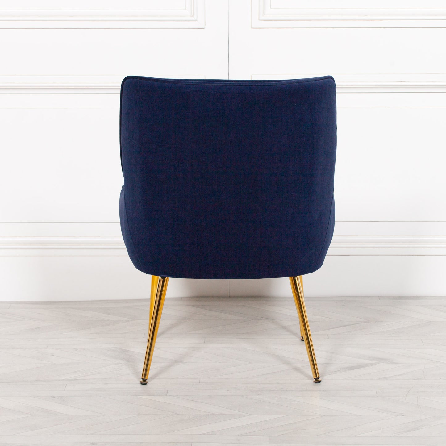 Blue Velvet Chair CasaFenix