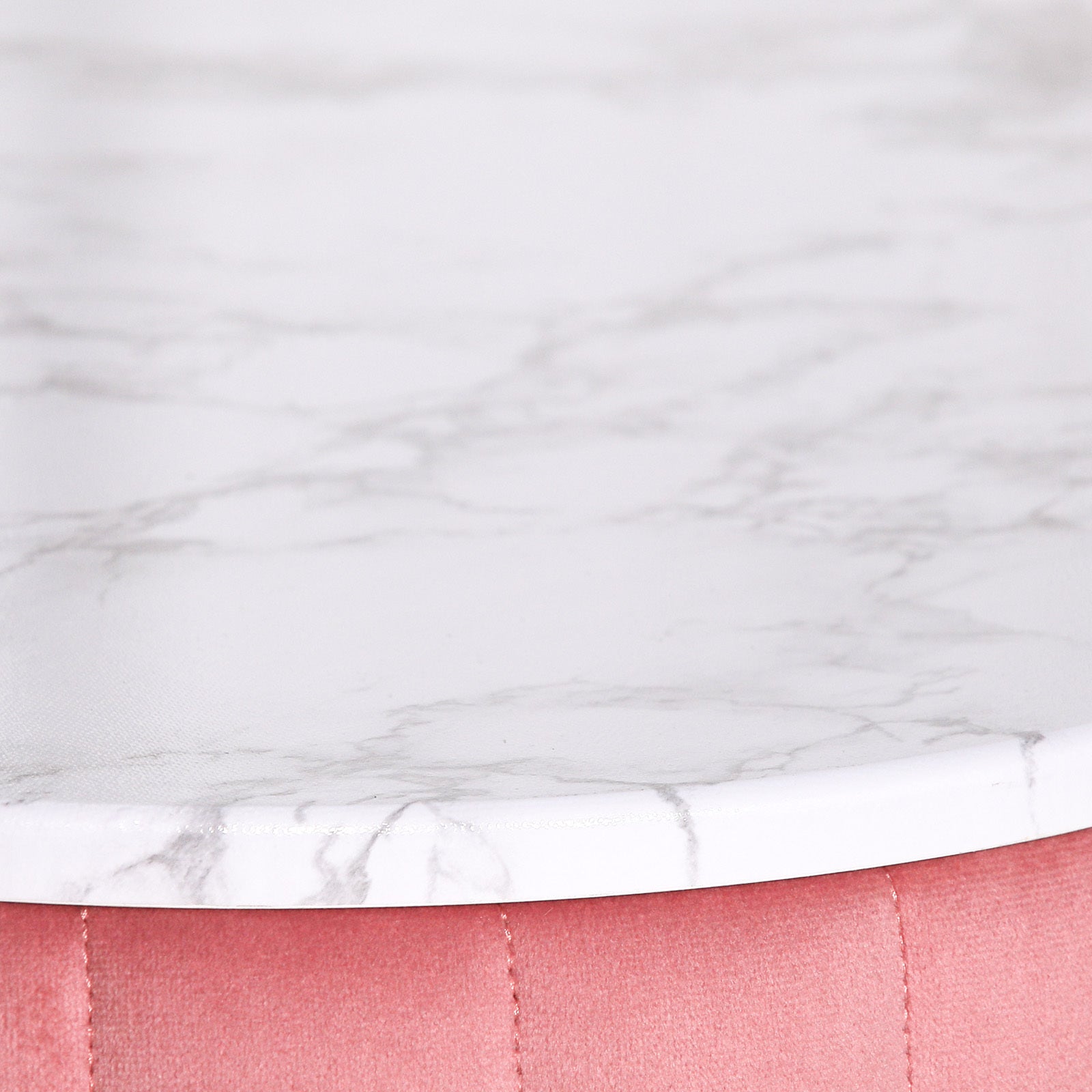 Pink Upholstered Dressing Table CasaFenix