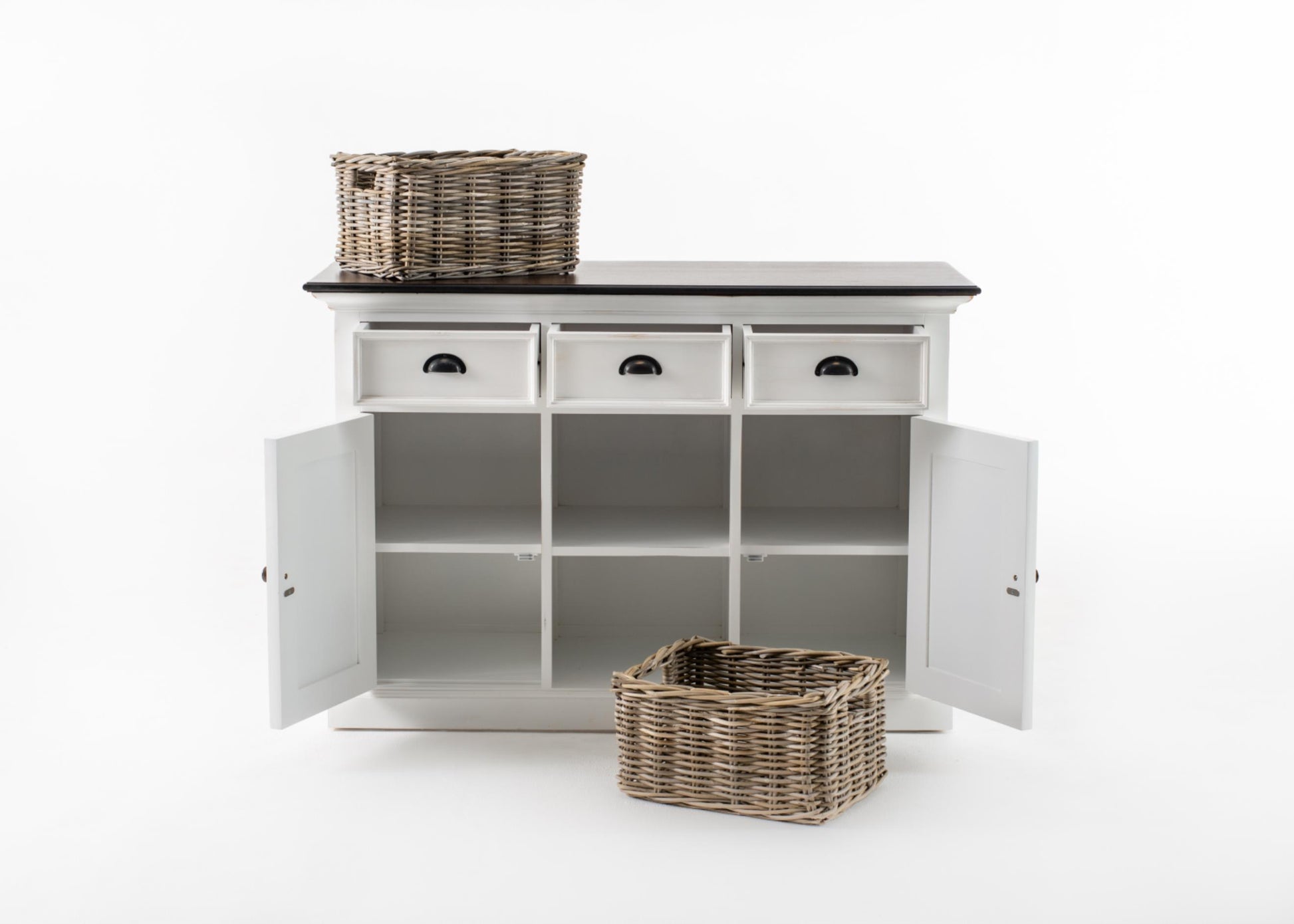 Halifax Accent collection by Nova Solo.  Buffet with 2 Baskets CasaFenix