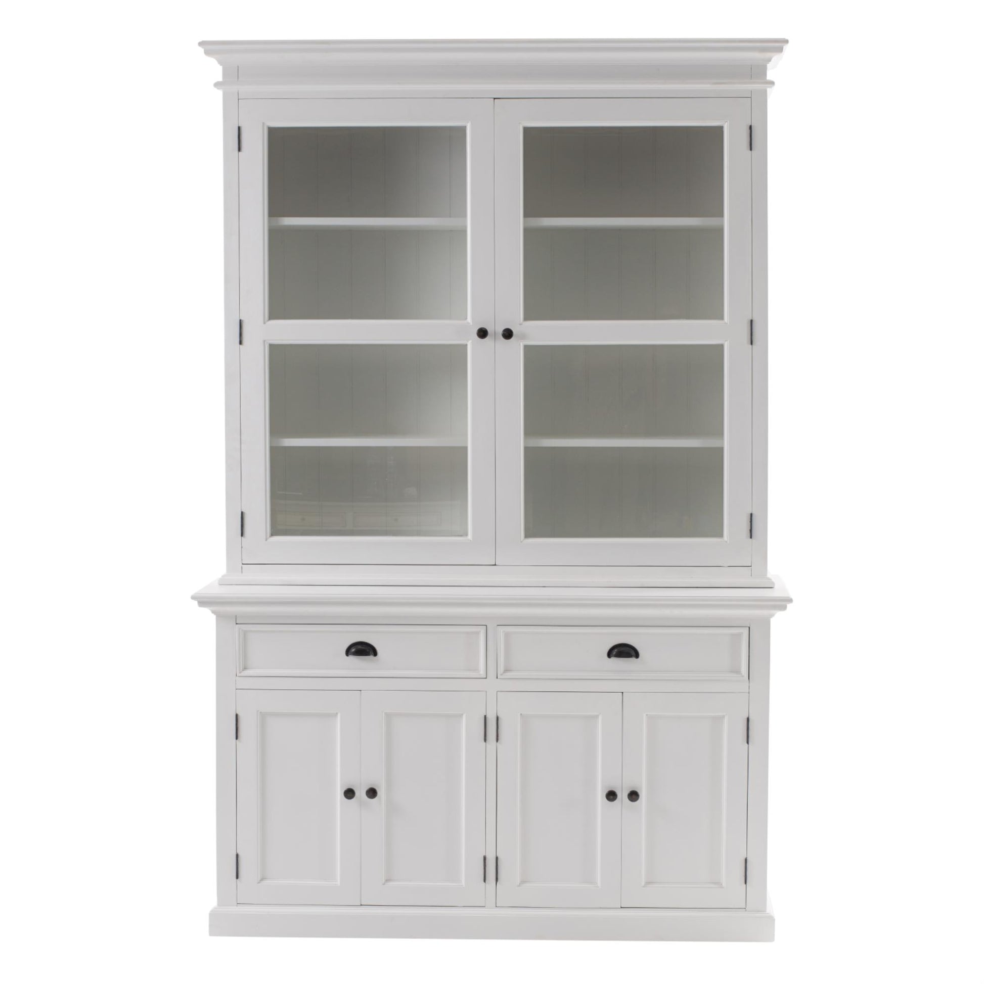 Halifax collection by Nova Solo.  Glass-Display Hutch Unit CasaFenix