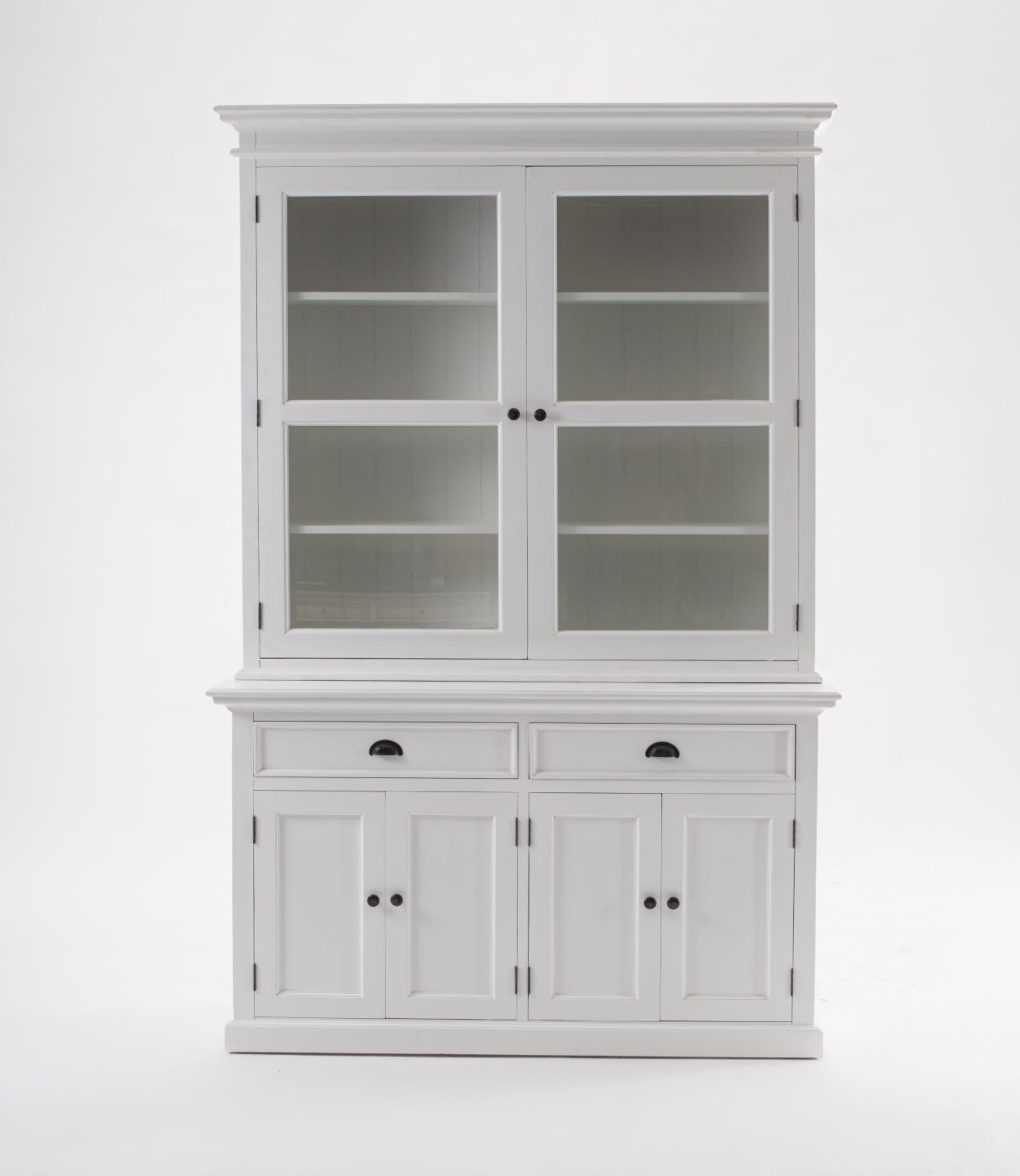 Halifax collection by Nova Solo.  Glass-Display Hutch Unit CasaFenix