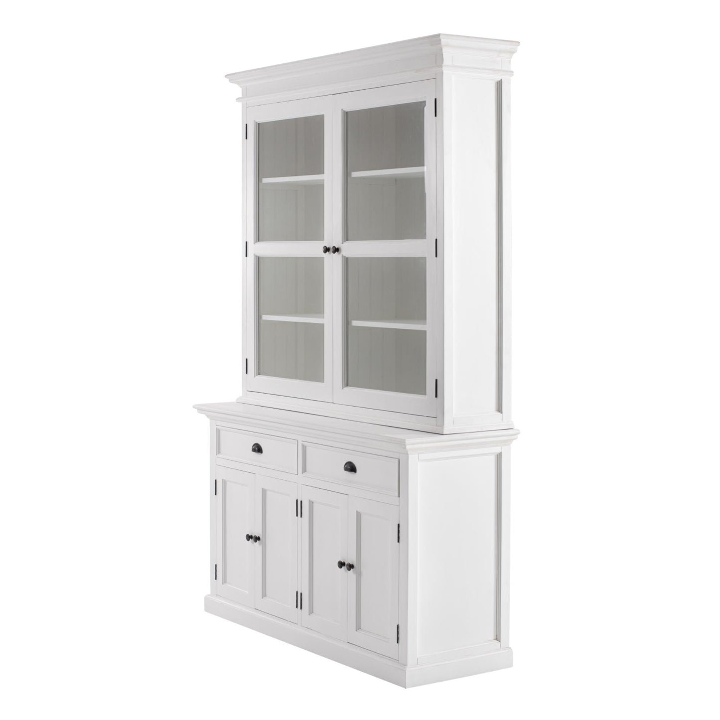 Halifax collection by Nova Solo.  Glass-Display Hutch Unit CasaFenix