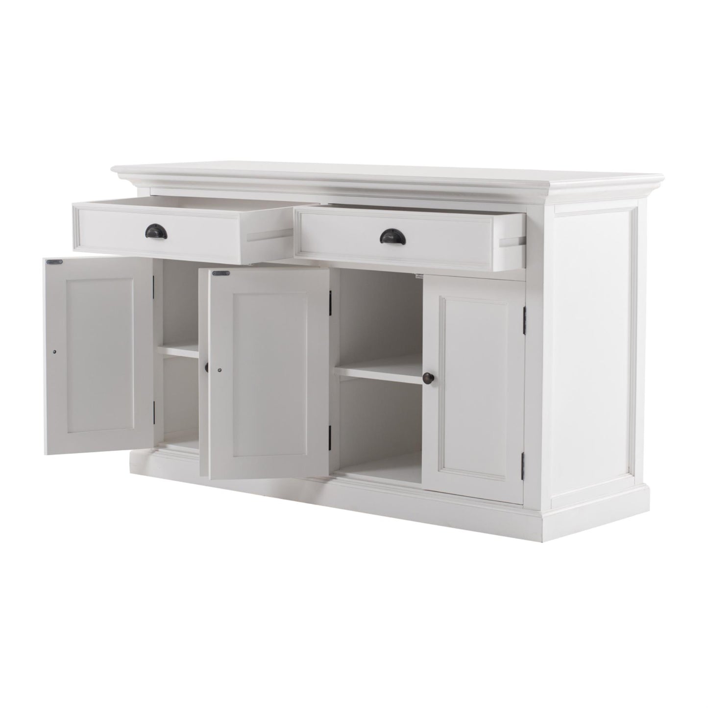 Halifax collection by Nova Solo.  Glass-Display Hutch Unit CasaFenix