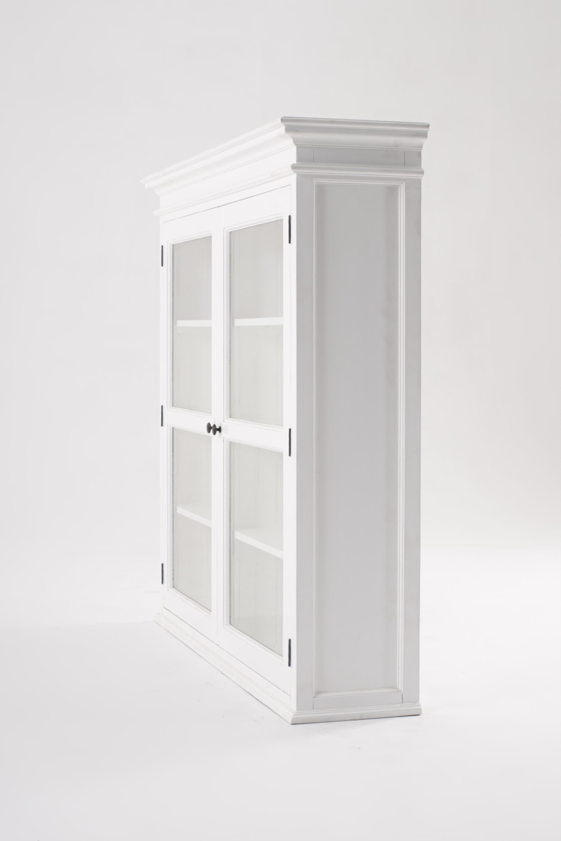 Halifax collection by Nova Solo.  Glass-Display Hutch Unit CasaFenix