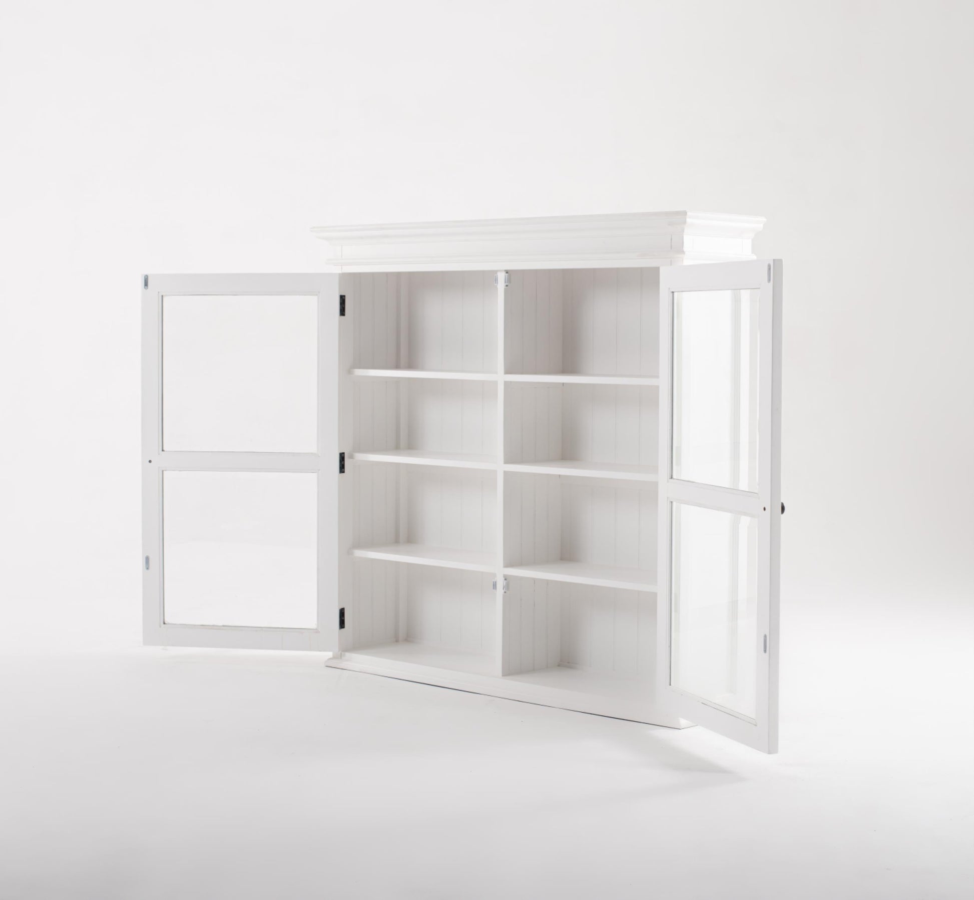 Halifax collection by Nova Solo.  Glass-Display Hutch Unit CasaFenix