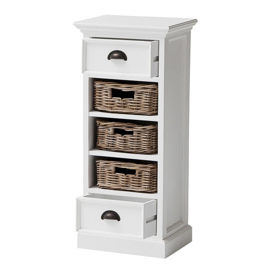 Halifax collection by Nova Solo.  Storage Unit with Basket Set CasaFenix