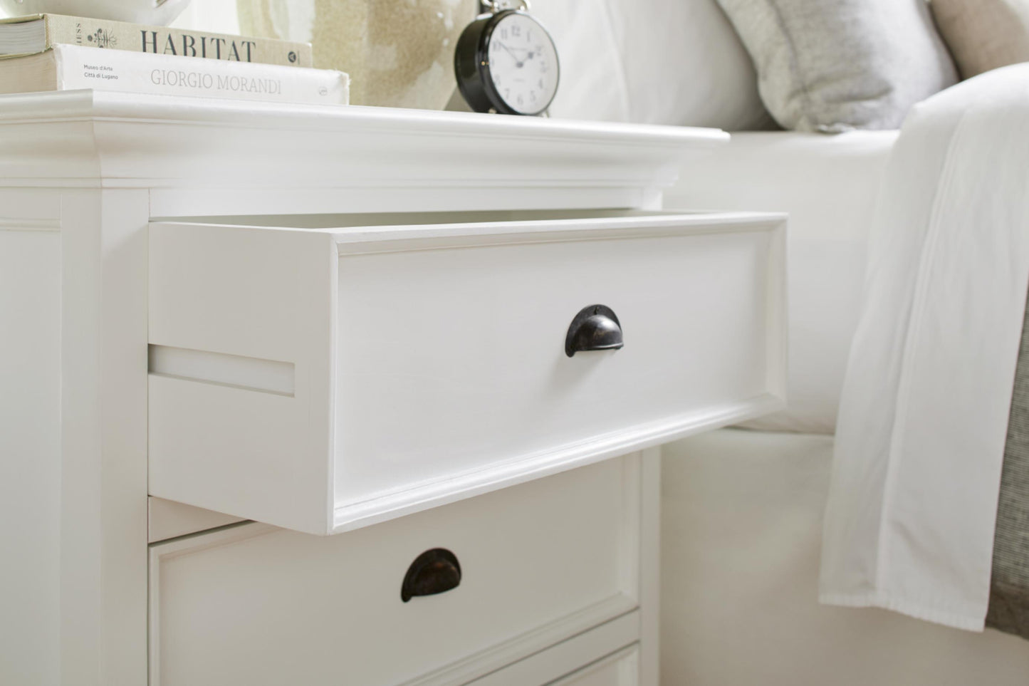 Halifax Grand collection by Nova Solo.  Bedside Drawer Unit CasaFenix