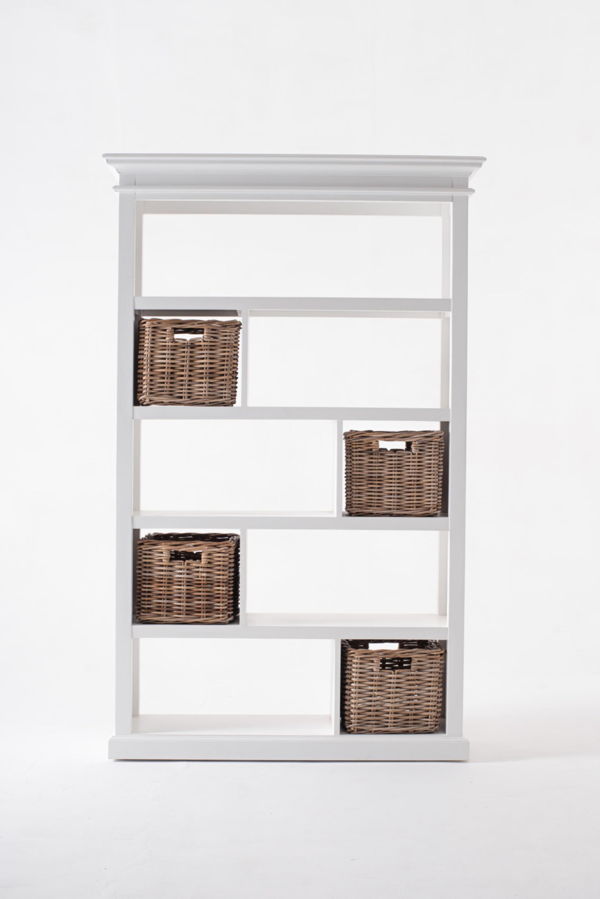 Halifax collection by Nova Solo.  Room Divider with Basket Set CasaFenix
