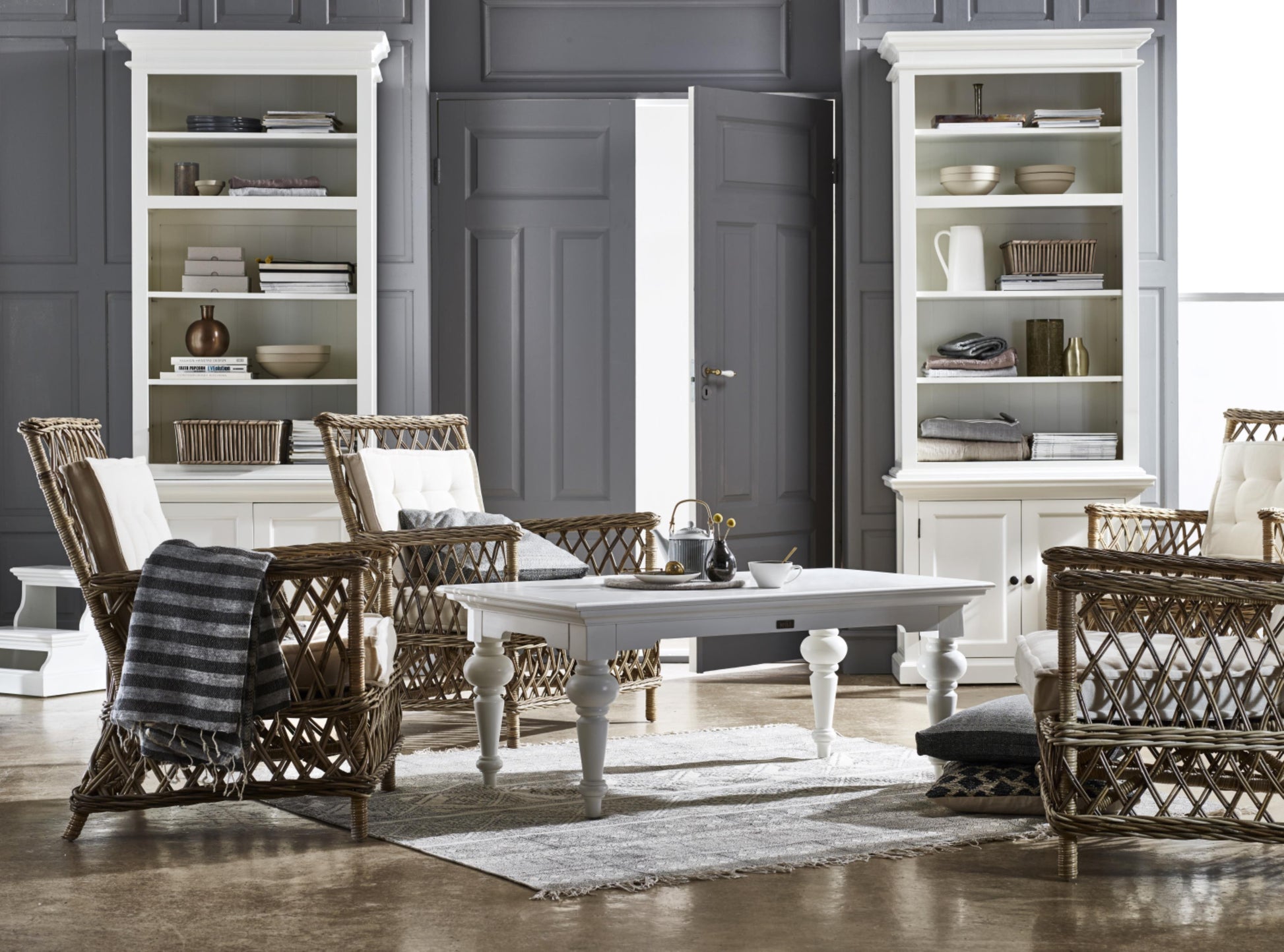 Halifax collection by Nova Solo.  Single-Bay Hutch Unit CasaFenix