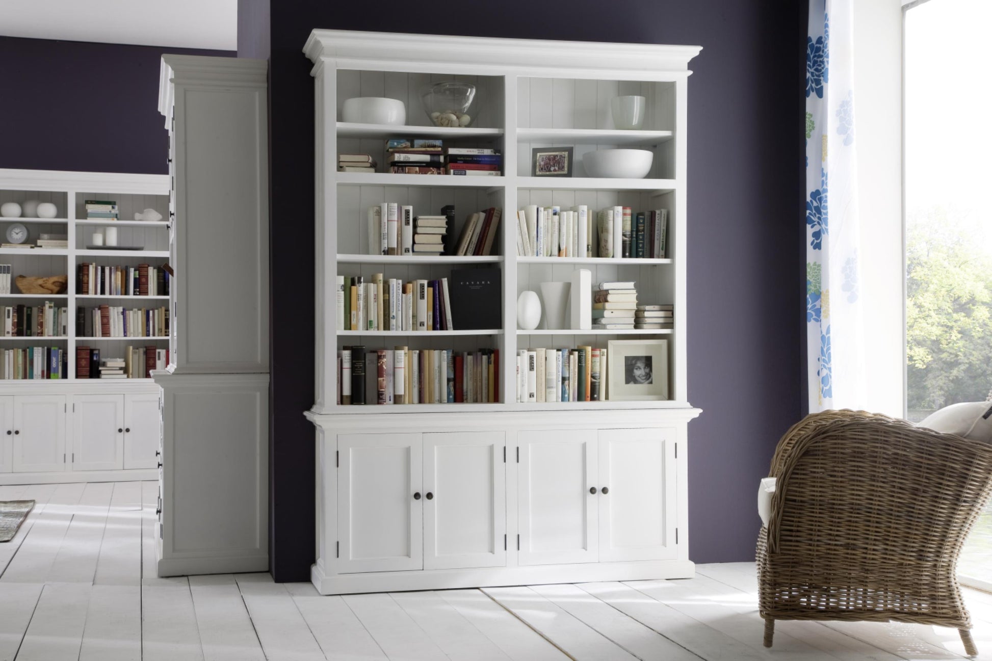 Halifax collection by Nova Solo.  Double-Bay Hutch Unit CasaFenix