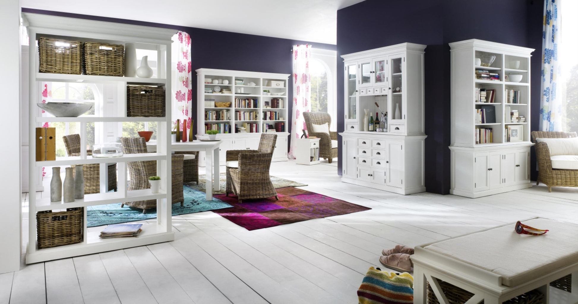 Halifax collection by Nova Solo.  Double-Bay Hutch Unit CasaFenix