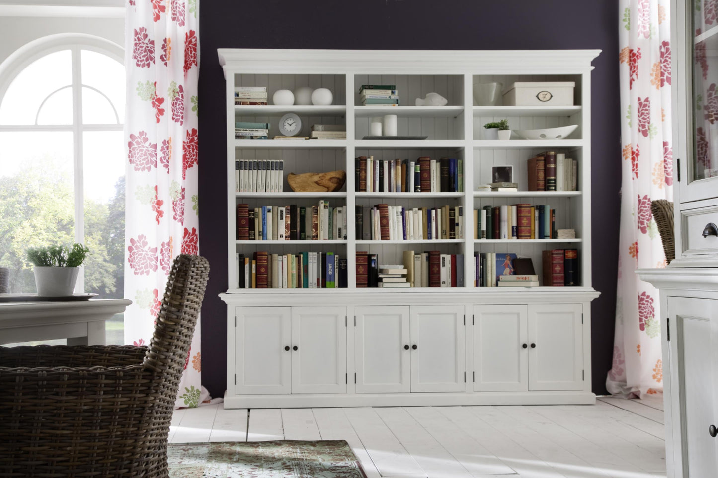 Halifax collection by Nova Solo.  Triple-Bay Hutch Unit CasaFenix