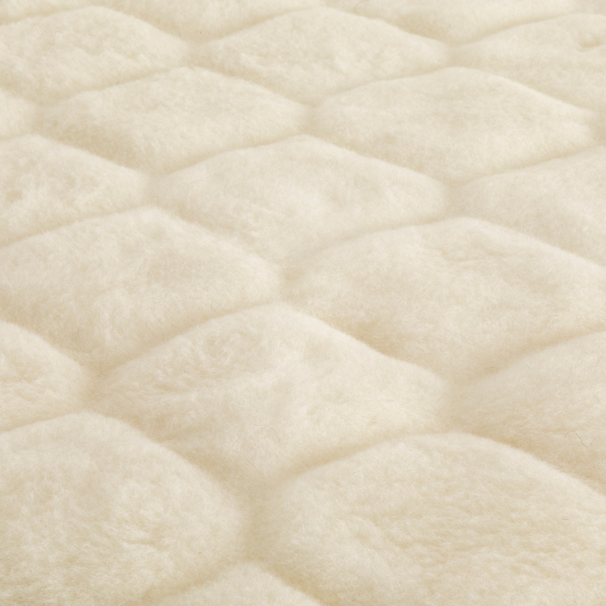 100% Cashmere Wool Quilt - Natural Shapes Cream Colour 220 x 200cm - CasaFenix