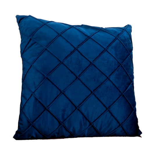 Diamond Blue Velvet Cushion Cover Cushion CasaFenix