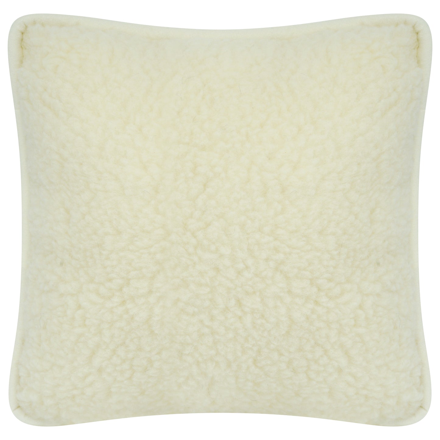 100% Merino Wool Cushion - Natural Cream Colour 45x45cm - CasaFenix