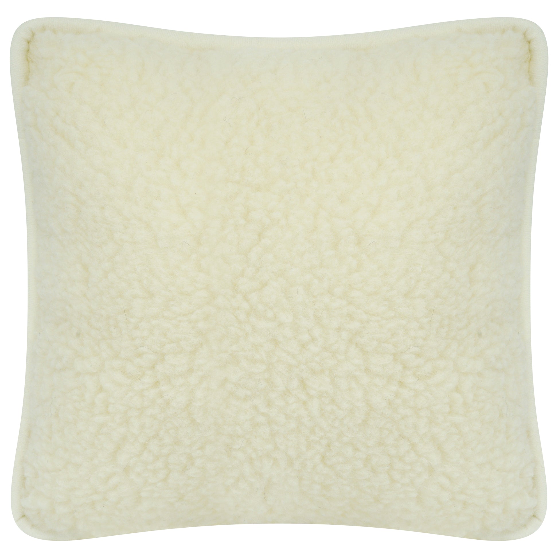 100% Merino Wool Cushion - Natural Cream Colour 45x45cm - CasaFenix