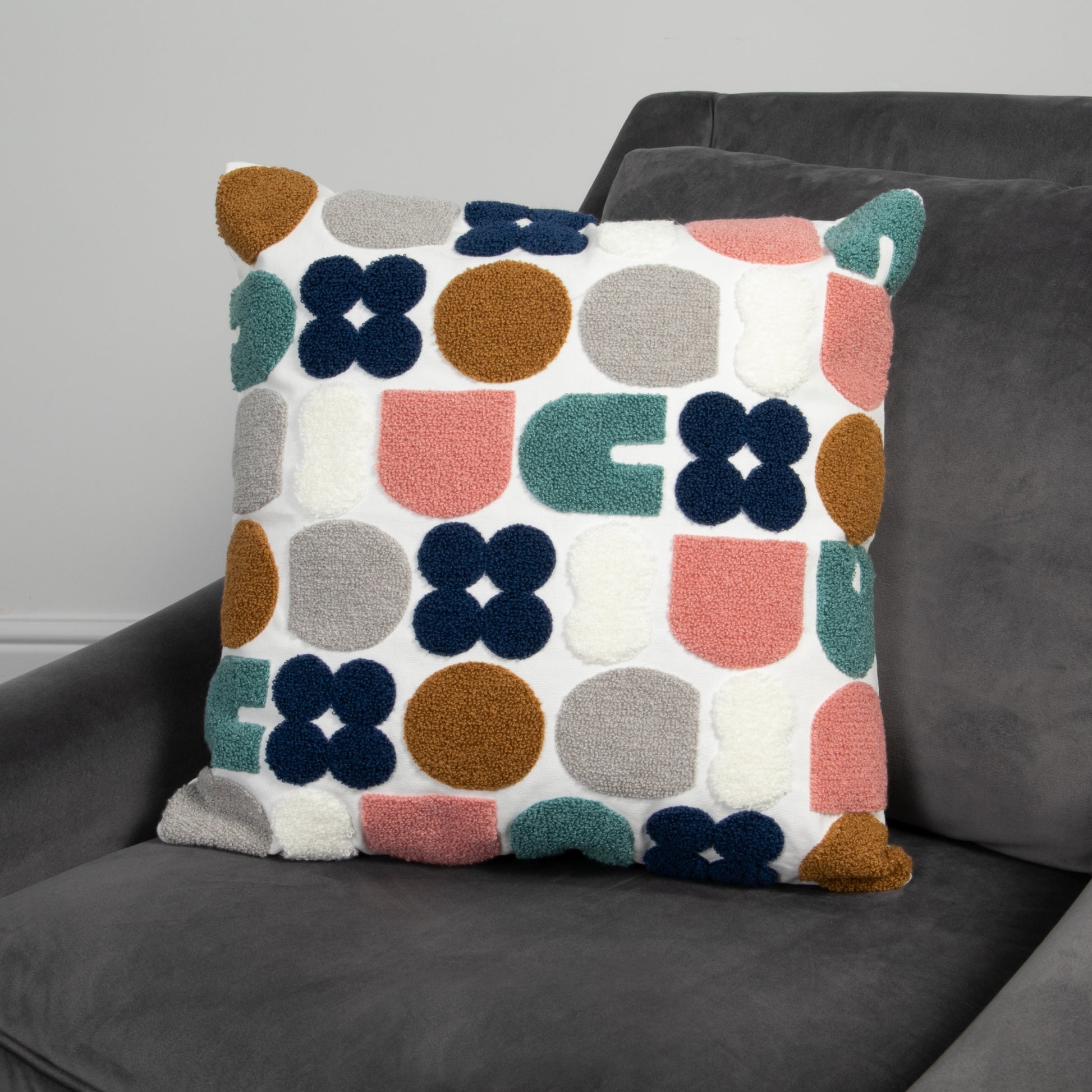 Abstract Shapes Cushion Cover  CasaFenix