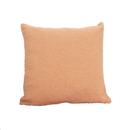 Light Brown Teddy Cushion Cover Cushion CasaFenix