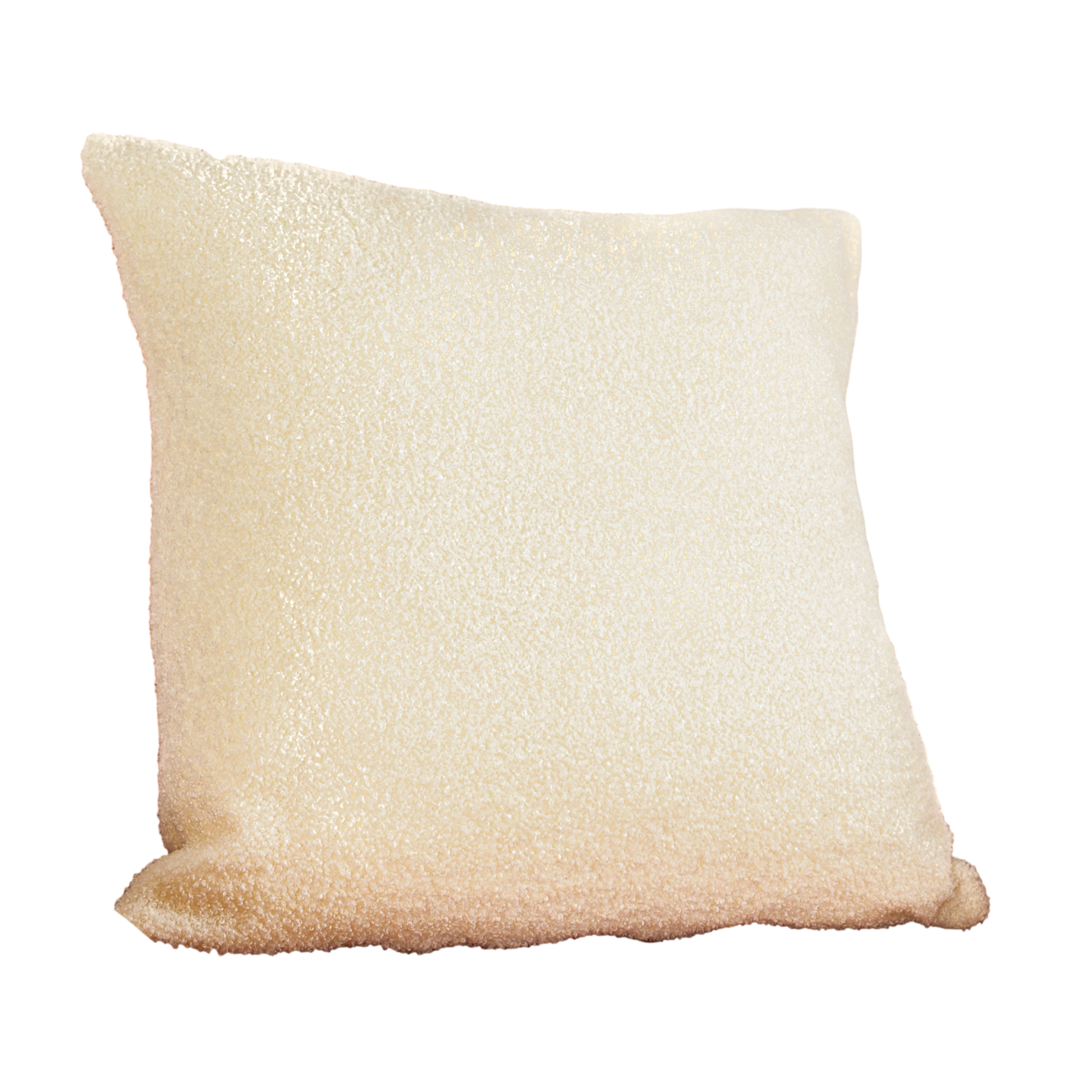 White Teddy Cushion Cover Cushion CasaFenix