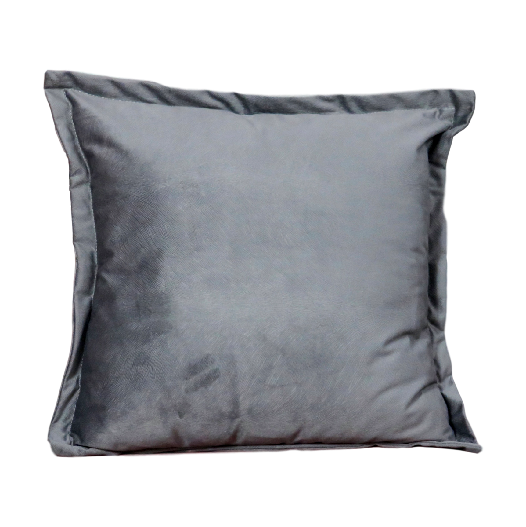 Snakeskin Textured Grey Velvet Cushion Cover Cushion CasaFenix