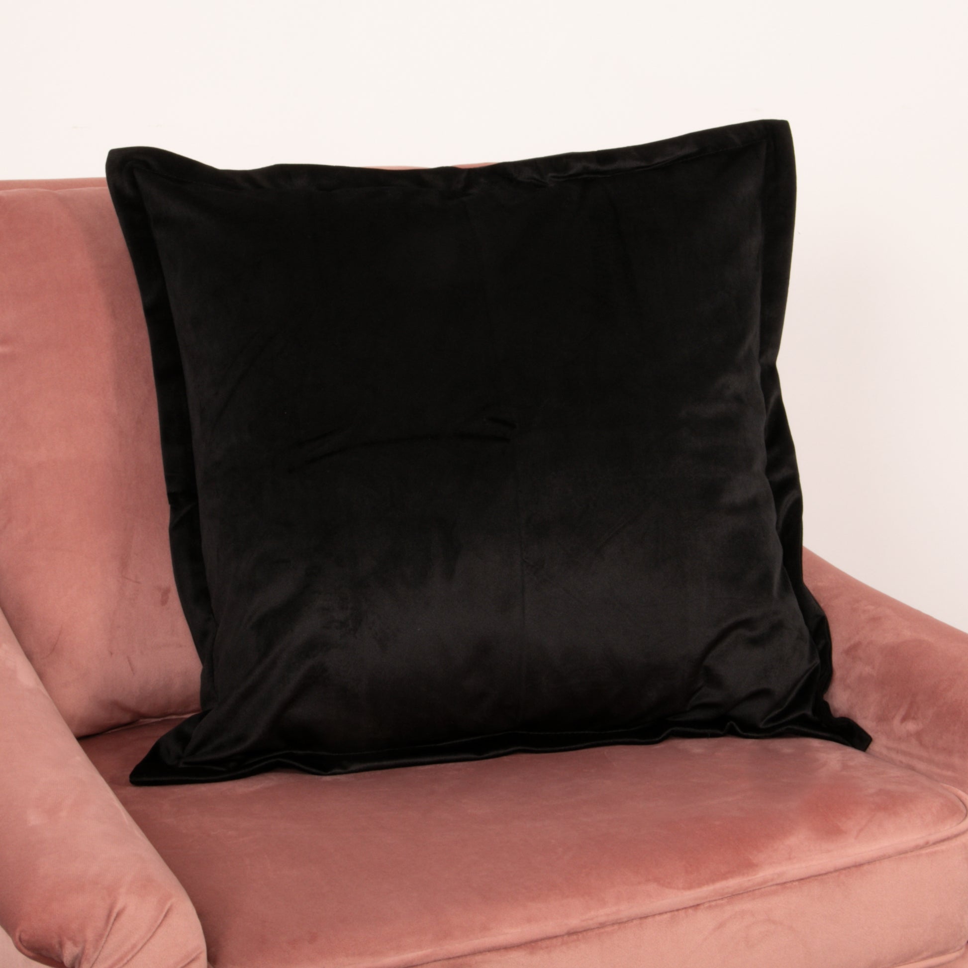 Black Velvet Cushion Cover Cushion CasaFenix