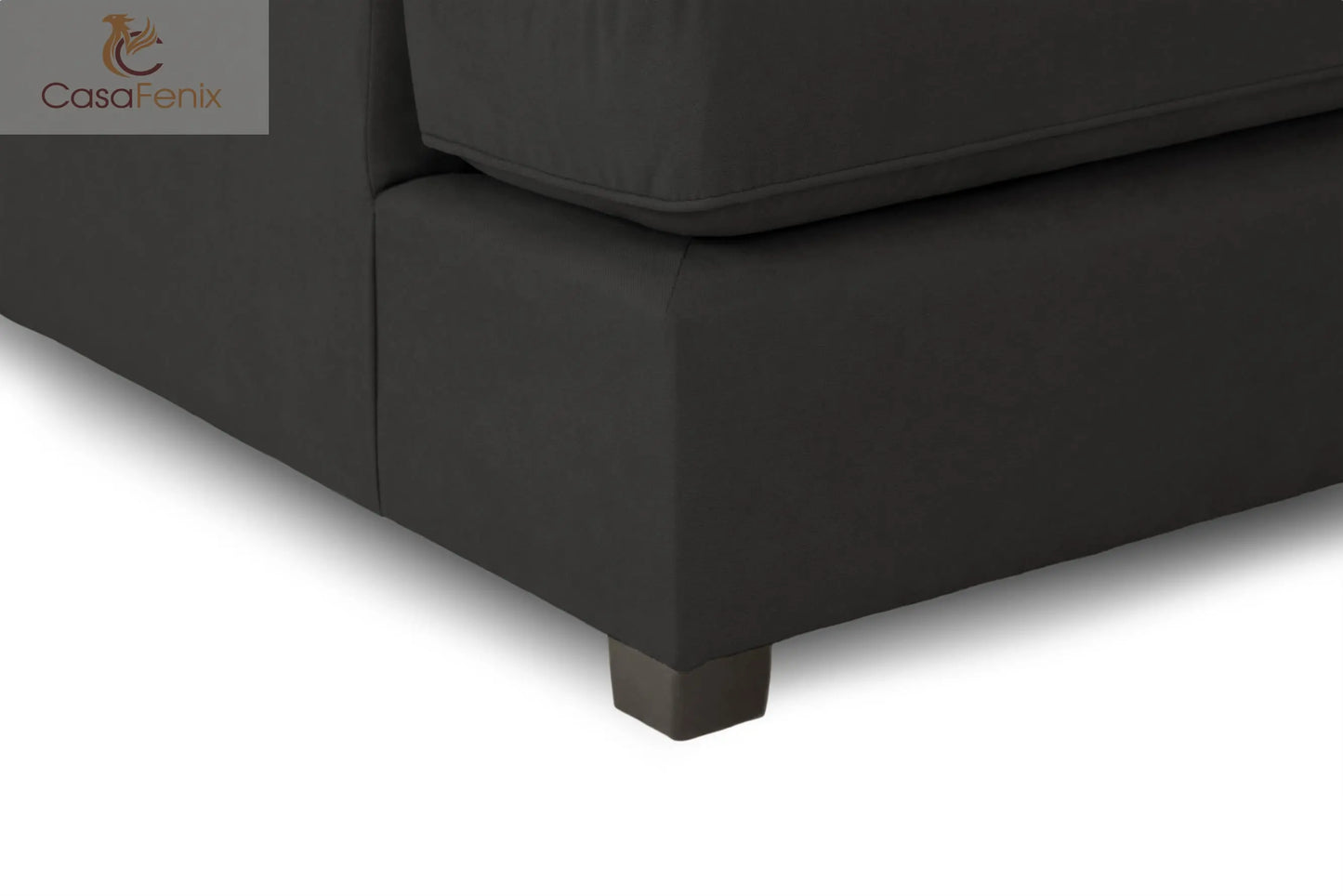 Carnaby U Shaped Corner Sofa in Beige, Black or Grey Fabric. Choice of fabric Sofa CasaFenix