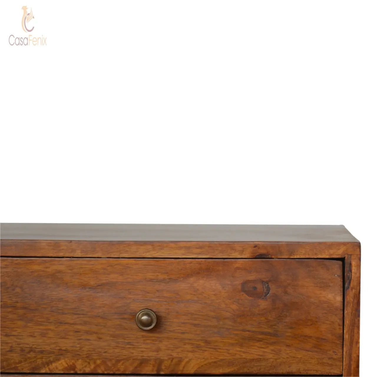 Carved Chestnut Sideboard 100% solid wood in a chestnut finish - CasaFenix