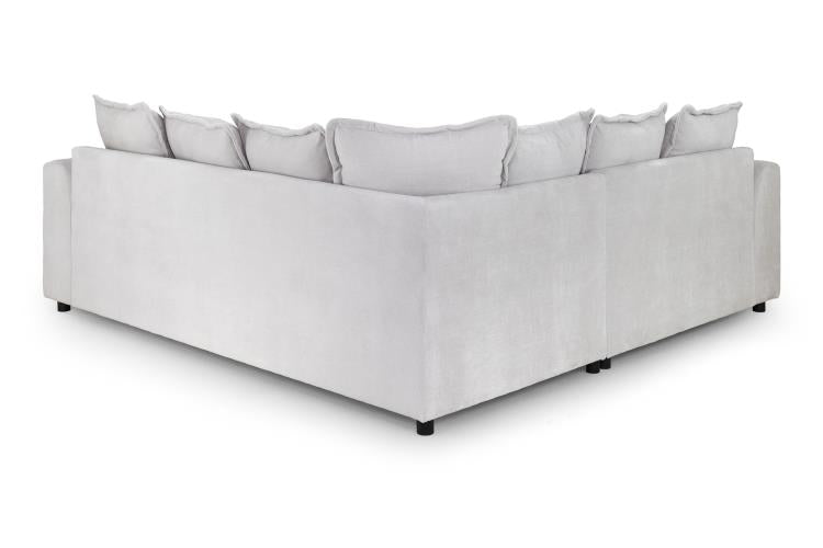 Colbee Fabric Corner Sofa in Natural or Grey Coloured Fabric Left or Right Chaise (Copy) Sofa CasaFenix