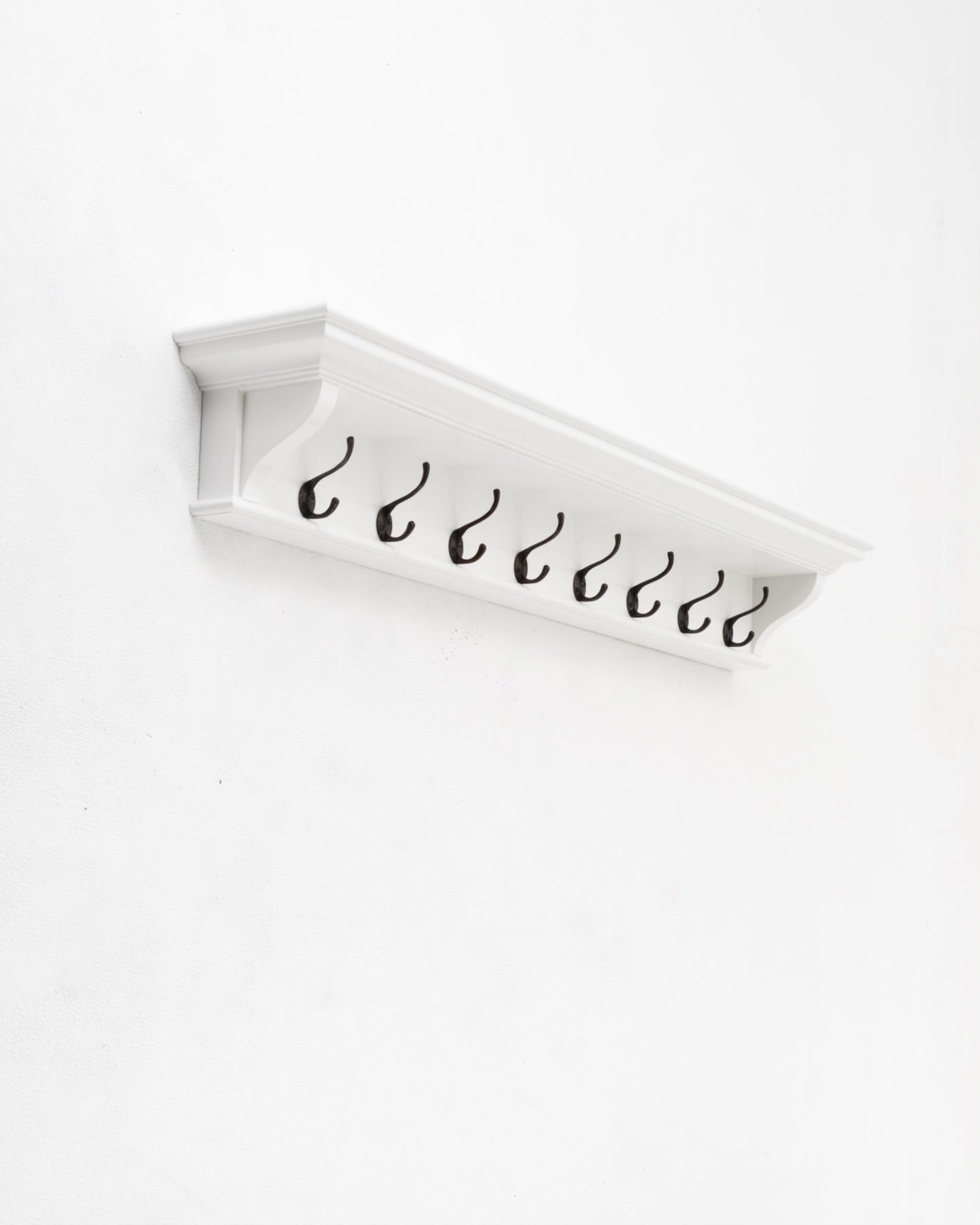 Halifax collection by Nova Solo.  8 Hook Coat Rack 130cm CasaFenix