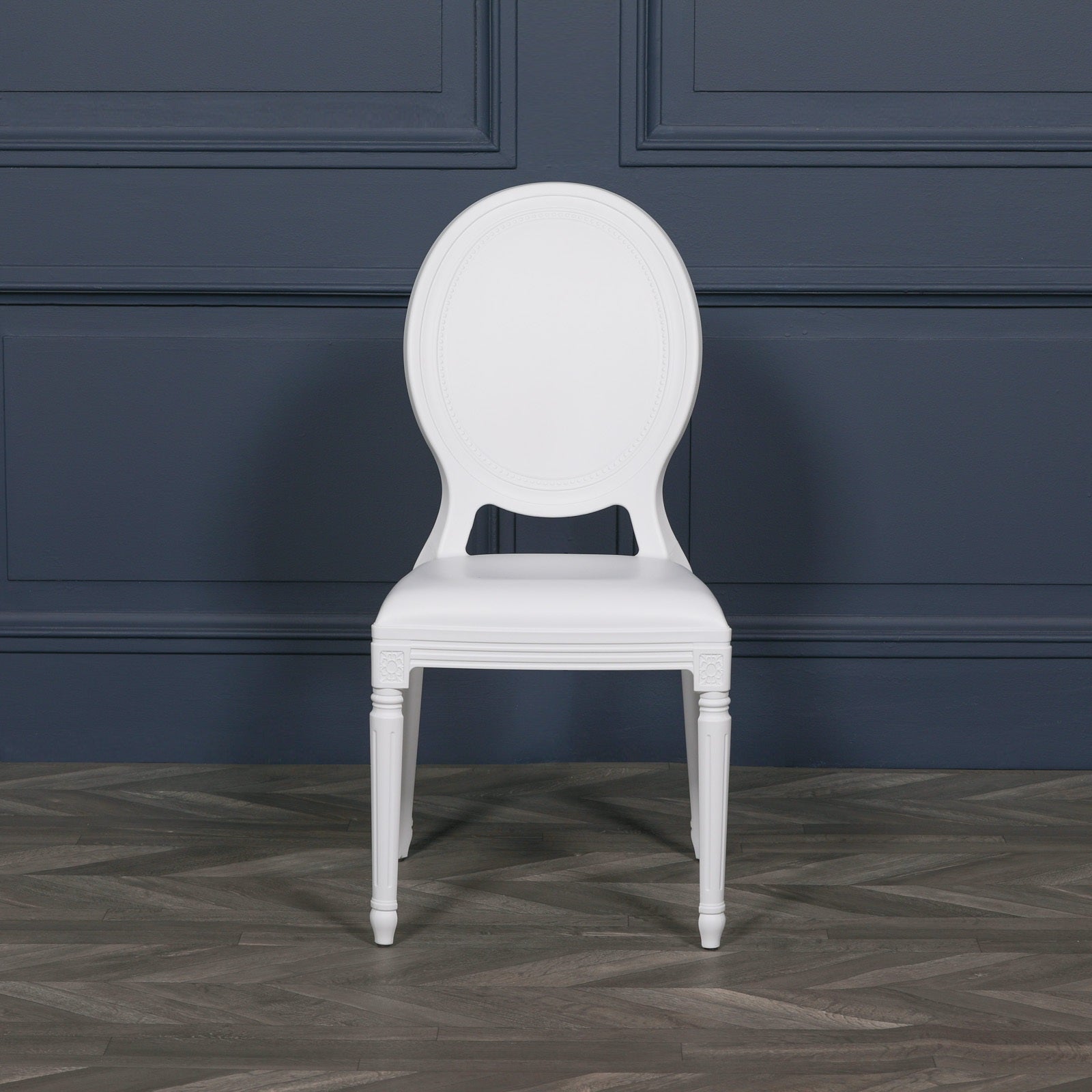 White Louis Chair CasaFenix