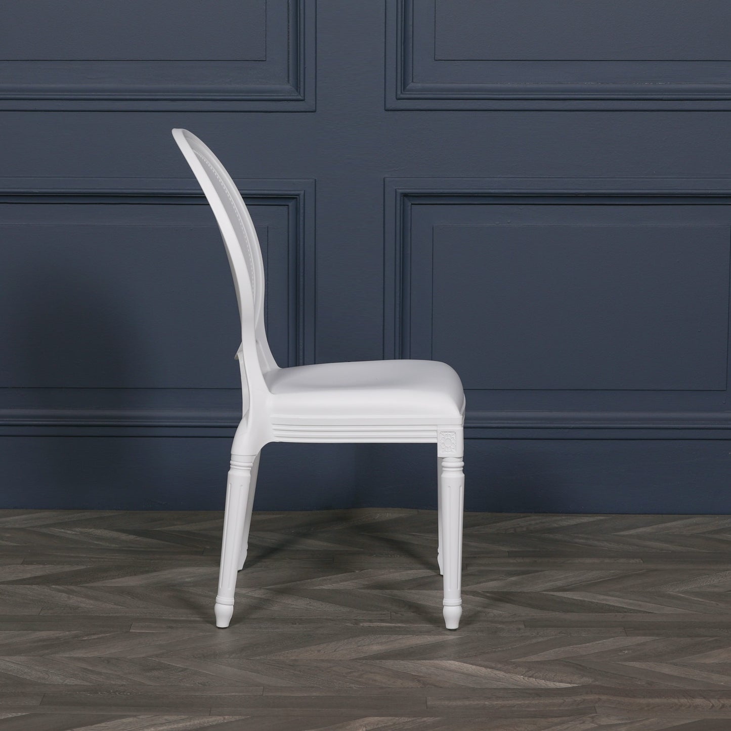 White Louis Chair CasaFenix