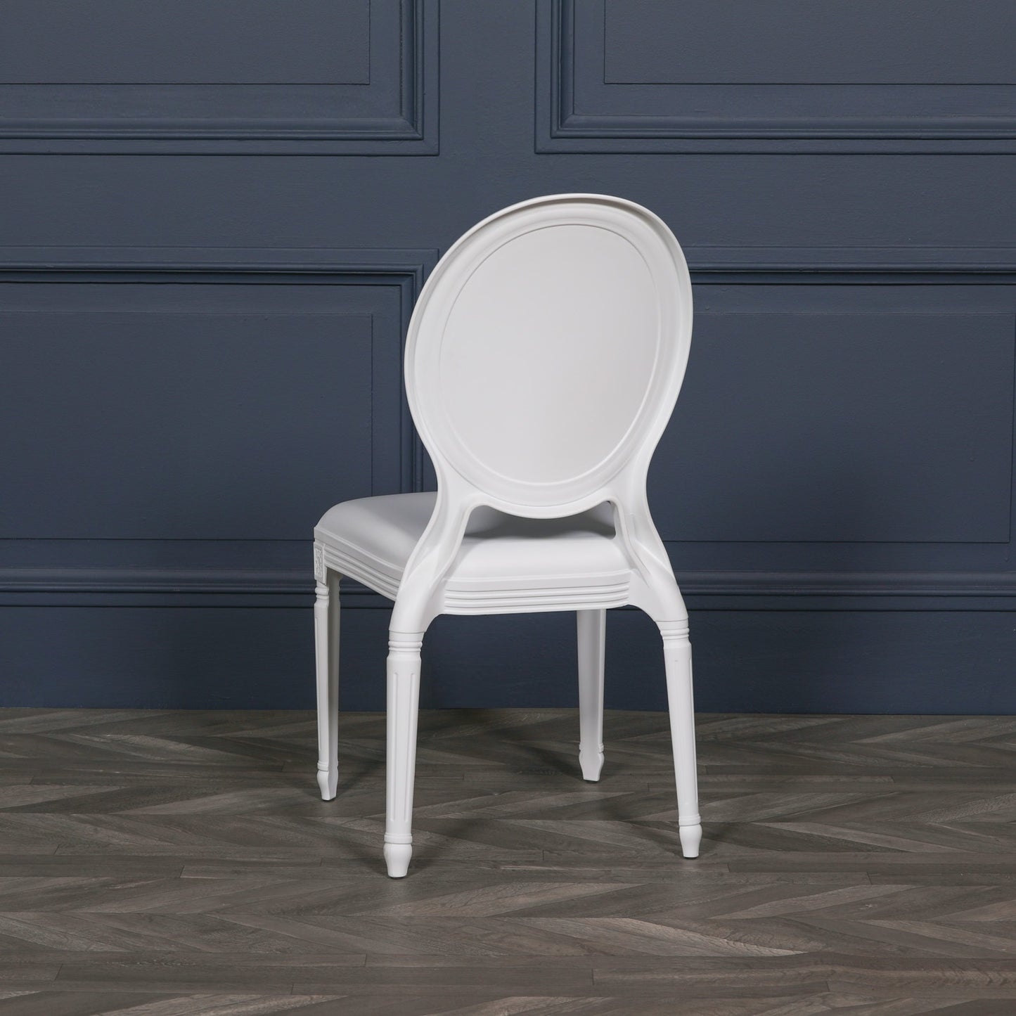 White Louis Chair CasaFenix