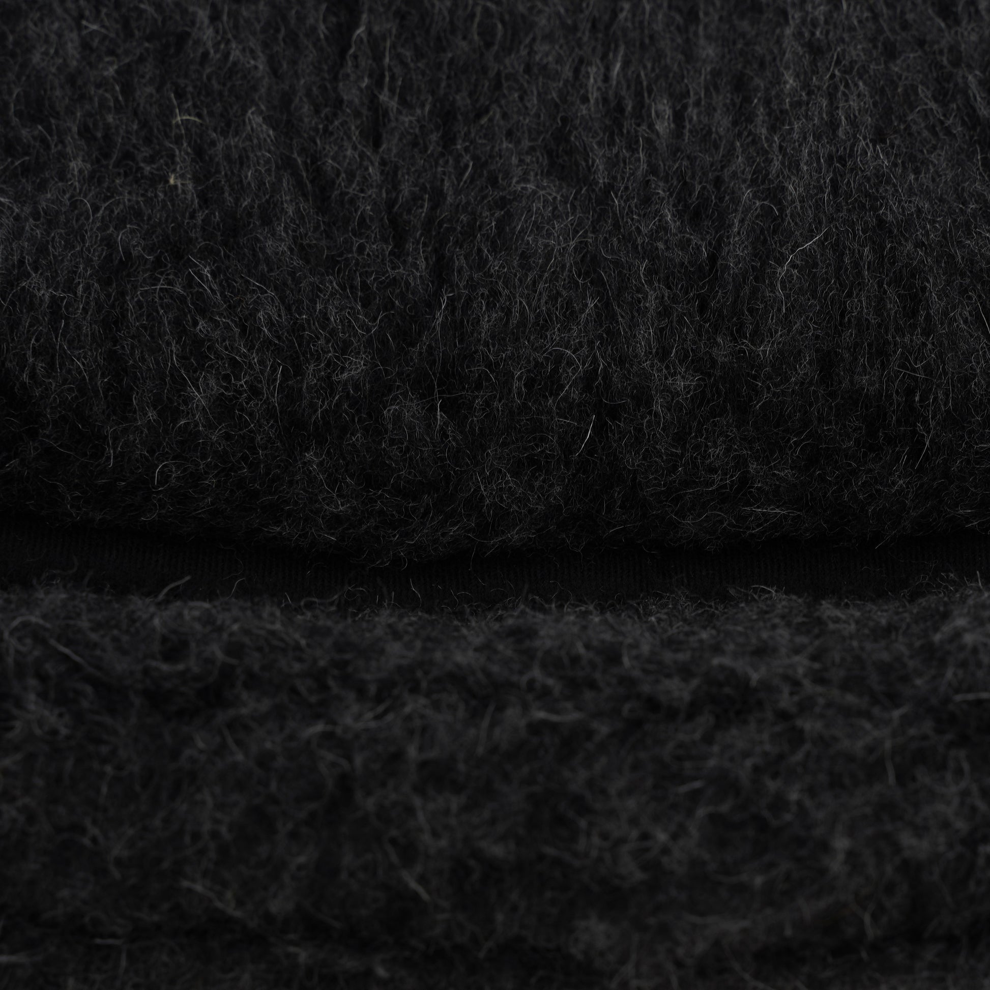 100% Merino Wool Pet Bed Dog / Cat Colour Black 90 x 60cm LARGE - CasaFenix