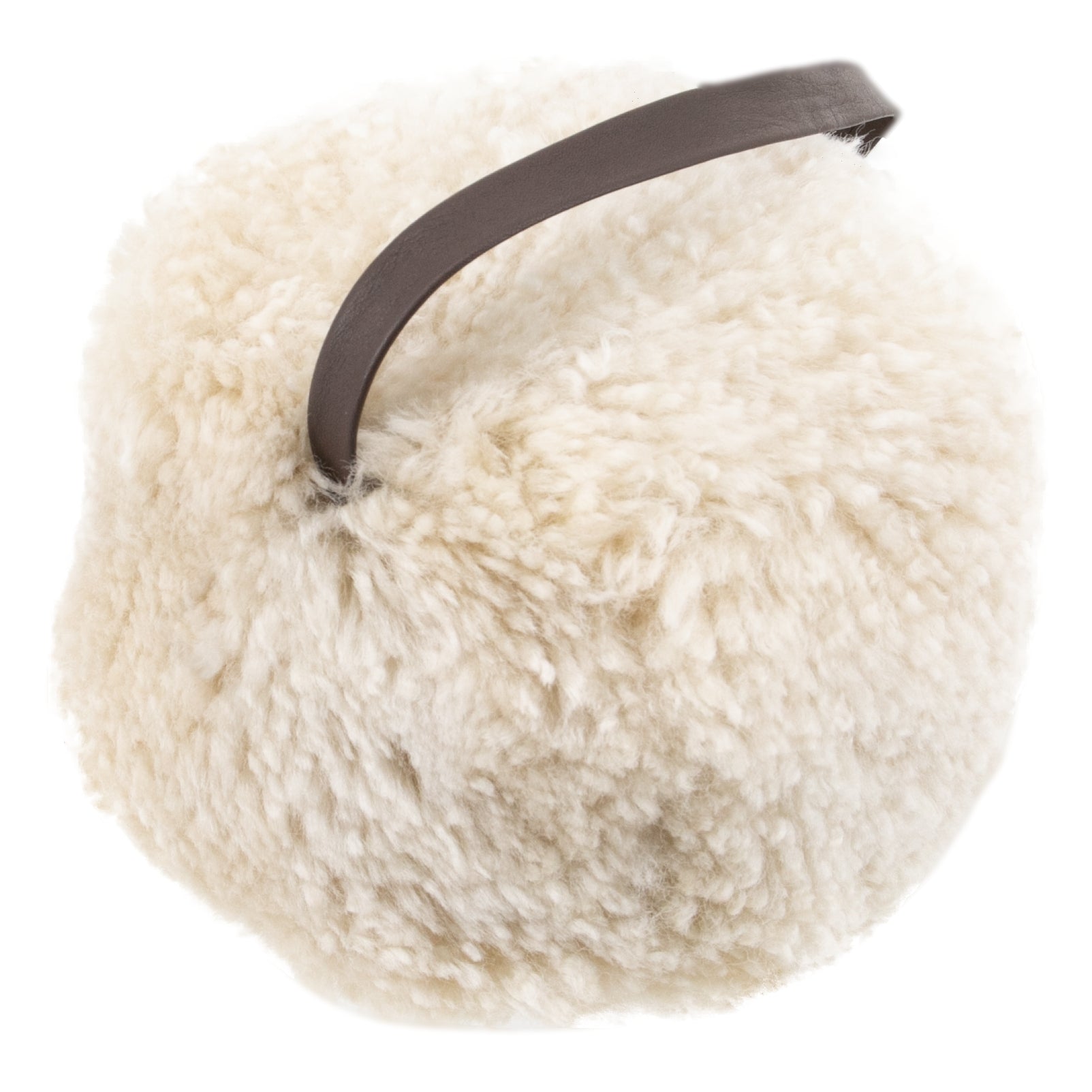 Beige Sheepskin Doorstop - CasaFenix