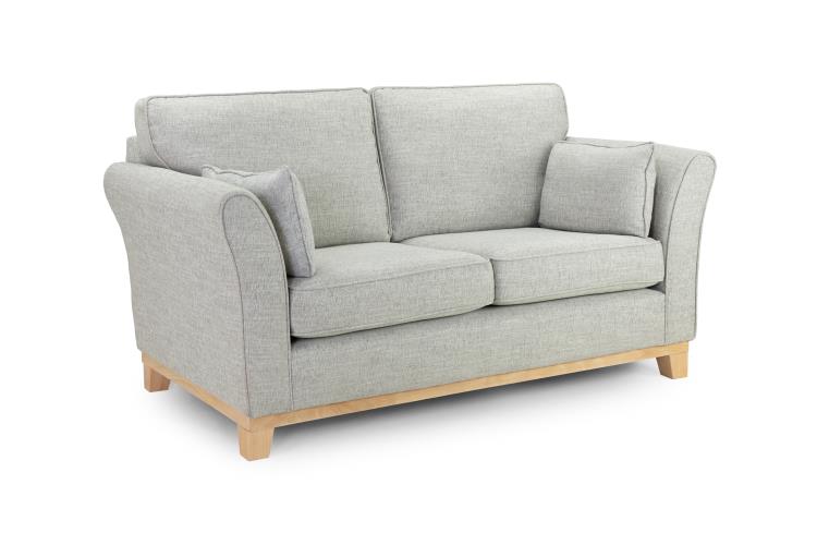 Delta Fabric Sofa In Grey. 1, 2, 3 Seat Settee & Footstool (Copy) Sofa CasaFenix