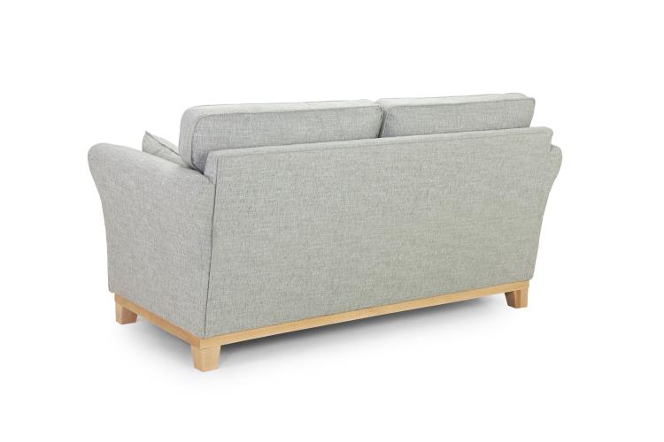 Delta Fabric Sofa In Grey. 1, 2, 3 Seat Settee & Footstool (Copy) Sofa CasaFenix