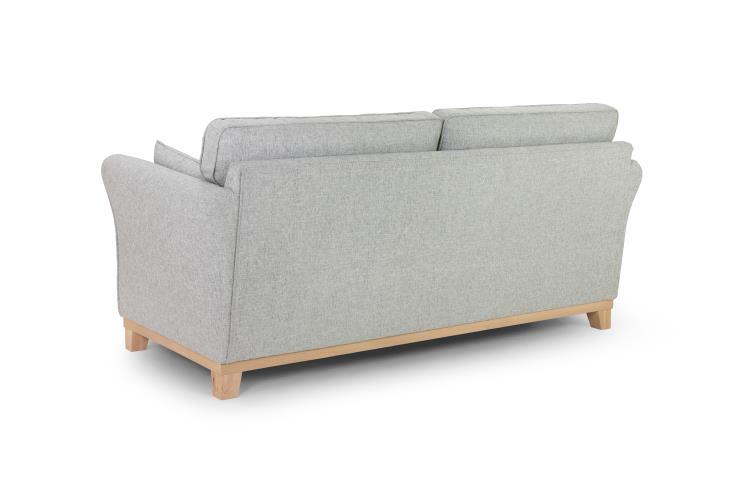 Delta Fabric Sofa In Grey. 1, 2, 3 Seat Settee & Footstool (Copy) Sofa CasaFenix