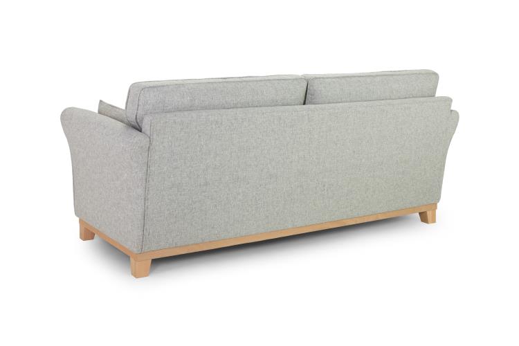 Delta Fabric Sofa In Grey. 1, 2, 3 Seat Settee & Footstool (Copy) Sofa CasaFenix