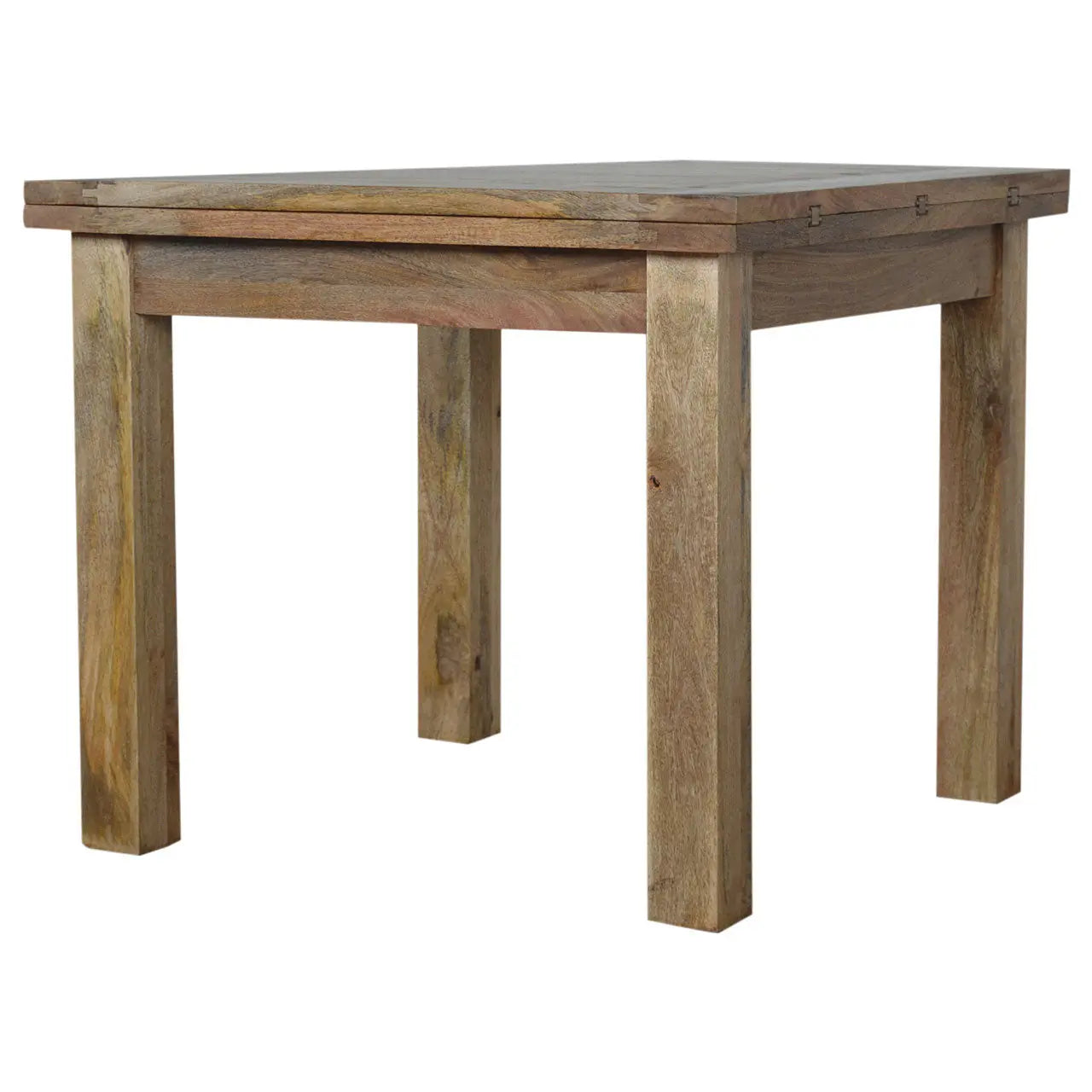 Extendable Butterfly Dining Table 100% Solid Mango Wood - CasaFenix