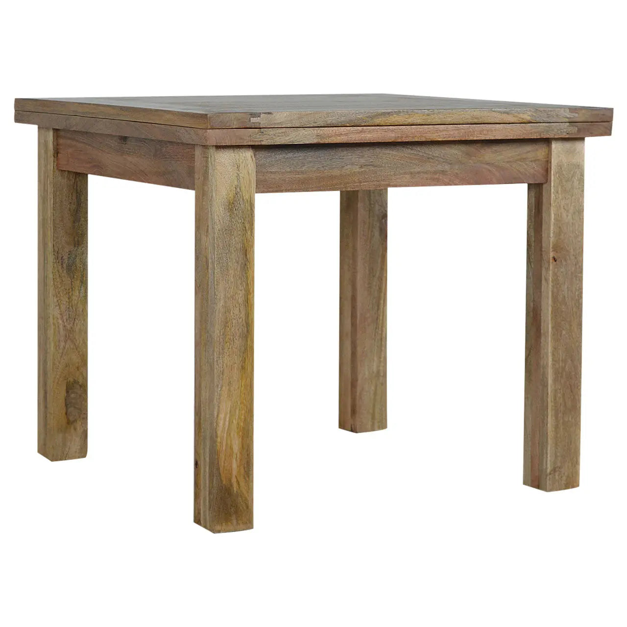 Extendable Butterfly Dining Table 100% Solid Mango Wood - CasaFenix