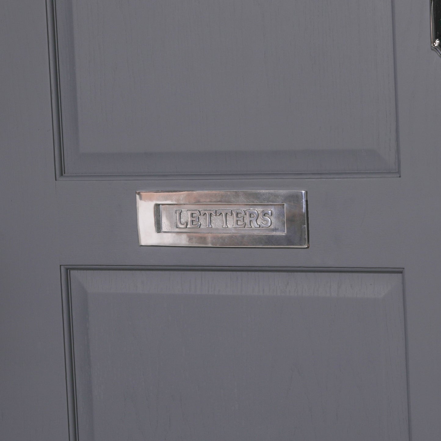 Aluminium Polished Door Letter Plate 10" CasaFenix