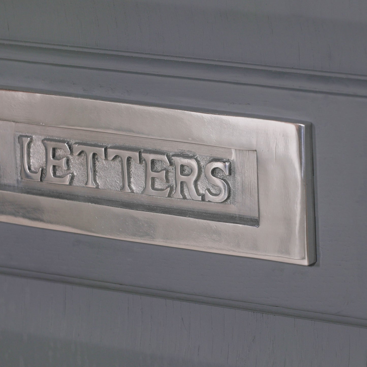 Aluminium Polished Door Letter Plate 10" CasaFenix
